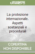 La protezione internazionale. Aspetti sostanziali e procedurali libro