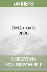 Diritto civile 2026 libro