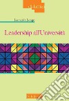 Leadership all'università libro