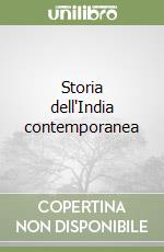 Storia dell'India contemporanea libro