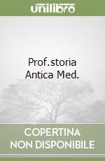 Prof.storia Antica Med. libro