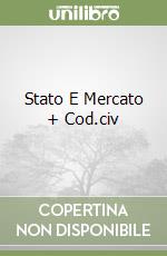 Stato E Mercato + Cod.civ libro