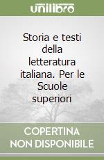 Storia e testi della letteratura italiana. Per le Scuole superiori, Giulio  Ferroni, Einaudi Scuola, 2005