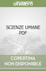 SCIENZE UMANE  PDF libro