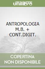 ANTROPOLOGIA   M.B. + CONT.DIGIT.