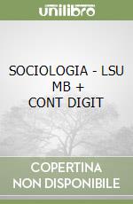 SOCIOLOGIA - LSU   MB + CONT DIGIT libro