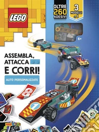 Assembla, attacca e corri! Auto personalizzate. Lego. Con adesivi. Ediz. a colori. Con Prodotti vari libro