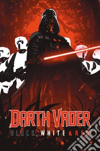 Darth Vader. Black, white & red