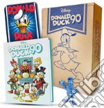 Donald Duck 90. Anniversary box. Con statuina del personaggio. Con targa metallica