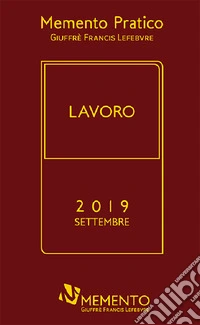 Memento pratico lavoro 2019 libro