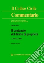 Il contenuto del diritto di proprietà. Artt. 832-833 libro
