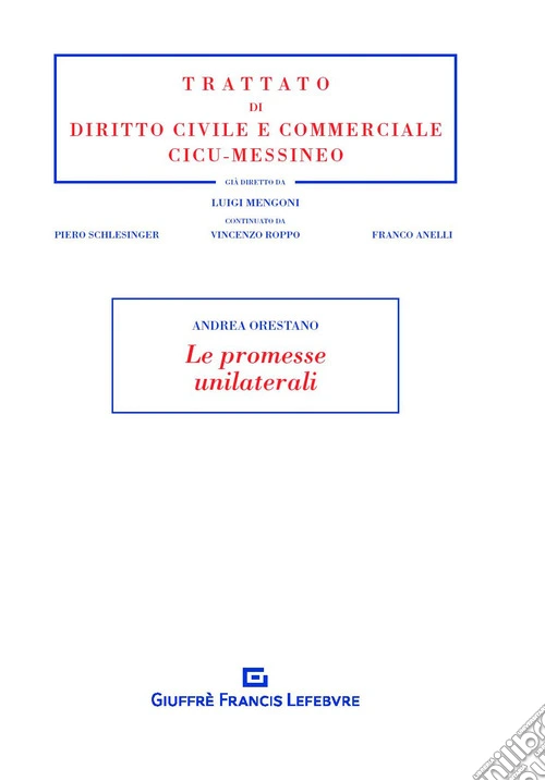 Le promesse unilaterali
