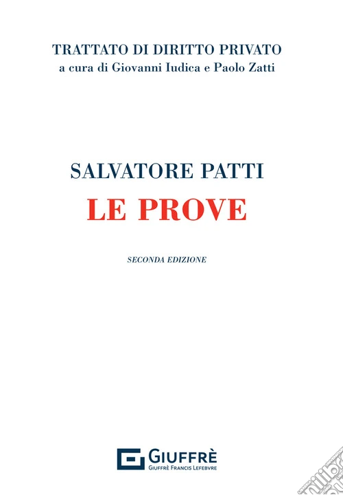 Le prove. Parte generale