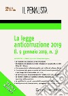 La legge anticorruzione 2019 libro