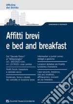 Affitti brevi e bed and breakfast libro