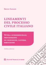 Lineamenti del processo civile italiano. Tutela giurisdizionale, procedimenti di cognizione, cautele, esecuzione