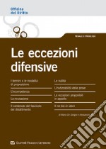 Le eccezioni difensive libro