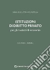 Istituzioni di diritto privato per gli studenti di economia libro