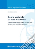 Danno cagionato da cose in custodia. Principi generali e fattispecie particolari della responsabilità del custode libro