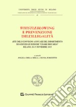 Whistleblowing e prevenzione dell'illegalità libro