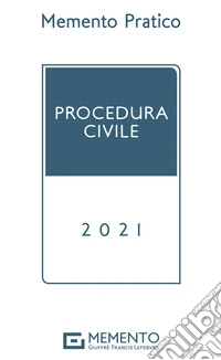Memento procedura civile 2021 libro