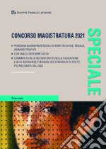 Speciale concorso magistratura 2021 libro