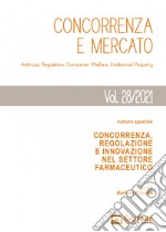 Concorrenza e mercato (2021). Vol. 28 libro