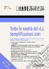 Tutte le novità del d.l. Semplificazioni 2021 libro