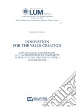 Innovation for the value creation libro