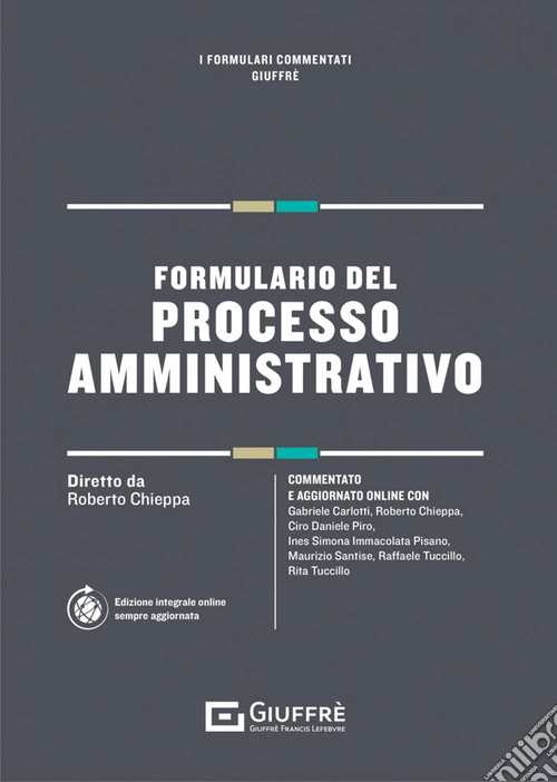 Formulario del processo amministrativo