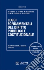 Leggi fondamentali del diritto pubblico e costituzionale libro usato