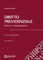 Diritto previdenziale. Norme e interpretazione libro