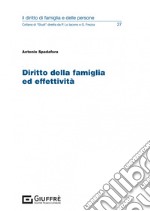 Diritto della famiglia ed effettività libro