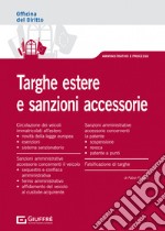 Targhe estere e sanzioni accessorie libro