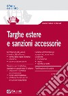 Targhe estere e sanzioni accessorie libro