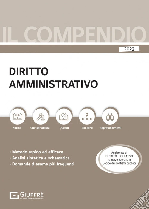 Compendio di diritto amministrativo