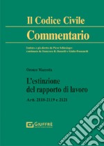 L'estinzione del rapporto di lavoro libro