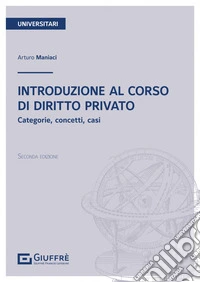 Introduzione al corso di diritto privato libro