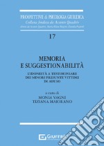 Memoria e suggestionabilità libro