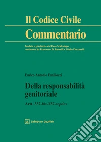 Della responsabilità genitoriale libro