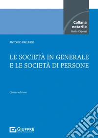 Le società in generale e le società di persone