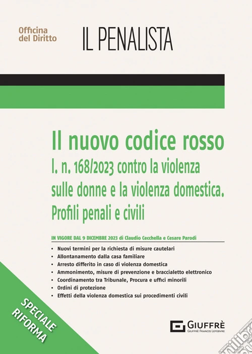 Il nuovo codice rosso