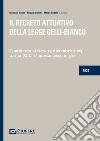 Il decreto attuativo della legge Gelli-Bianco libro