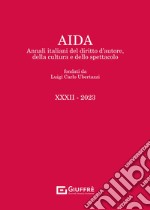 Aida. Annali italiani del diritto d'autore, della cultura e dello spettacolo (2023)