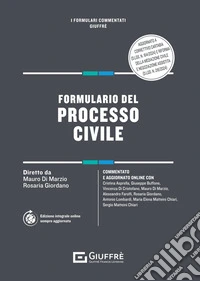 Formulario del processo civile libro