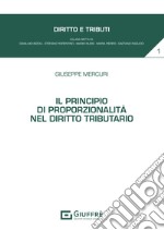 Il principio di proporzionalità nel diritto tributario libro