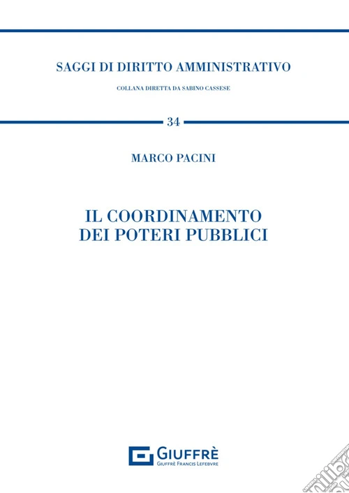 Il coordinamento dei poteri pubblici