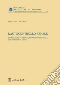 L'autocontrollo penale libro