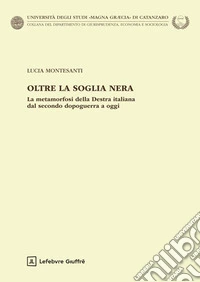 Oltre la soglia nera libro