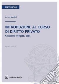 Introduzione al corso di diritto privato libro